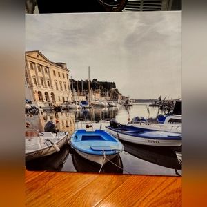 Italy Dock Canvas